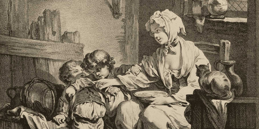 Dans ce portrait, on peut voir comment la femme est limitée au ménage et à sa famille, sans homme en vue. Beaucoup de femmes sont oppressées par cette répartition des sexes : &ldquo;En vérité, je suis bien ennuyée d&rsquo;être une femme : il me fallait une autre âme, ou un autre sexe, ou un autre siècle. Je devais naître femme spartiate ou romaine, ou du moins homme français. [&hellip;] Mon esprit et mon cœur trouvent de toute part les entraves de l&rsquo;opinion, les fers des préjugés, et toute ma force s&rsquo;épuise à secouer vainement mes chaînes. O liberté, idole des âmes fortes, aliment des vertus, tu n&rsquo;es pour moi qu&rsquo;un nom !&rdquo; (Mémoires de Madame Roland)